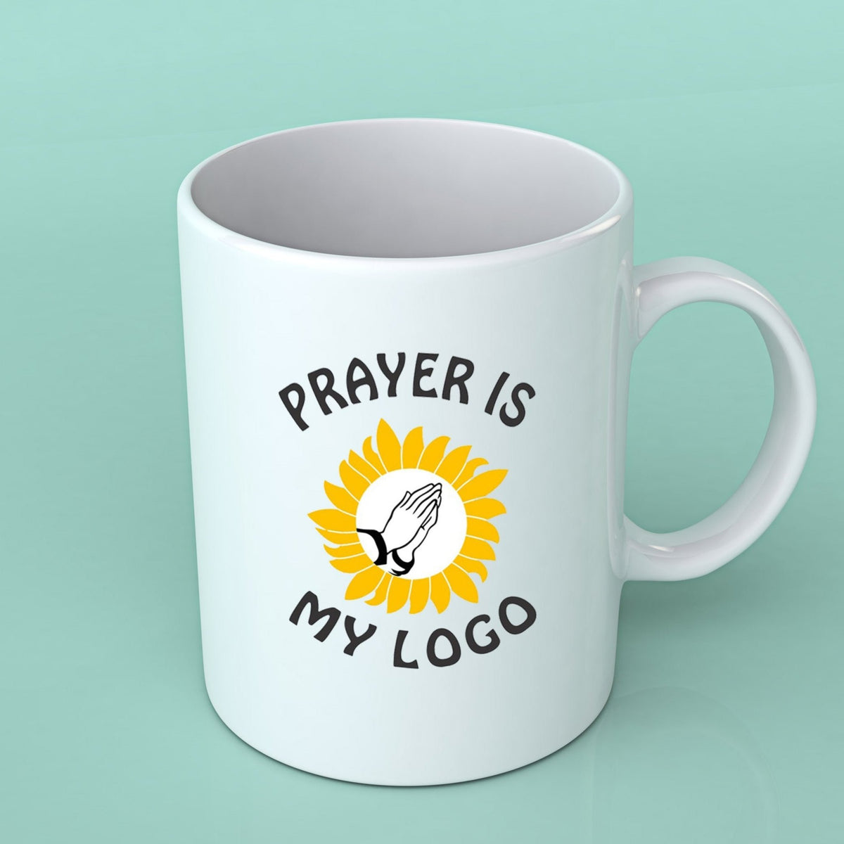 Prayer is my logo (12.5oz) MUG